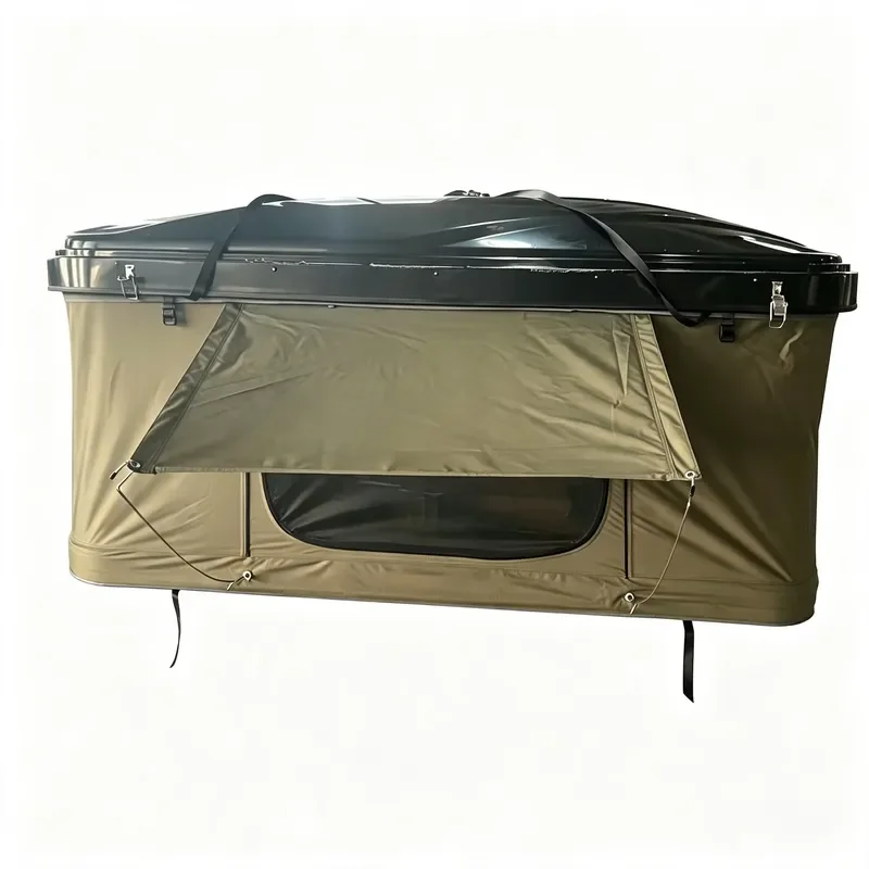 Hiking Aluminum Customized 4 Season Hard Top ABS Roof Tent Box Front Runner 2-Person for Cars