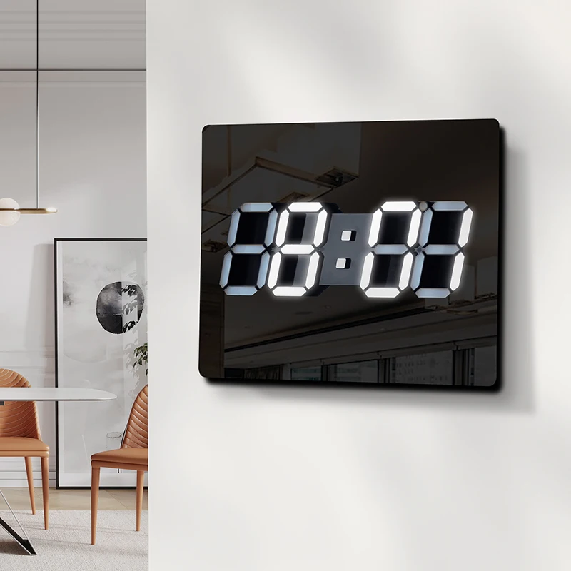 Decorative picture of ultra-thin electric meter box with clock distribution box without punching to block household strength