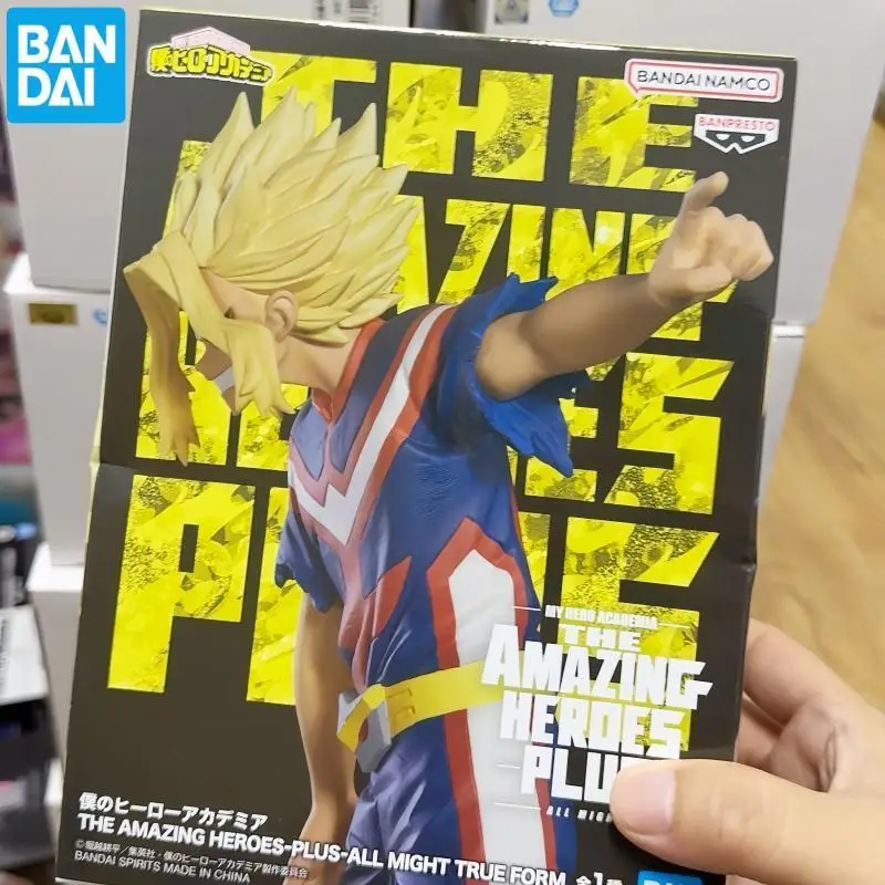 

Подлинная аниме-фигурка Bandai My Hero Academia All Might THE AMAZING HEROES-PLUS-ALL MIGHT TRUE FORM Фигурка Banpresto Toys