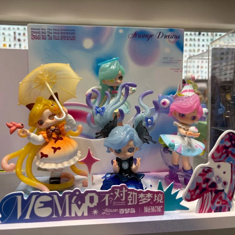 

Серия Memimo Dream, слепая коробка, модные милые фигурки, игрушки, куклы, подарки для девочек, в наличии, не правые украшения, коллекционные игрушки