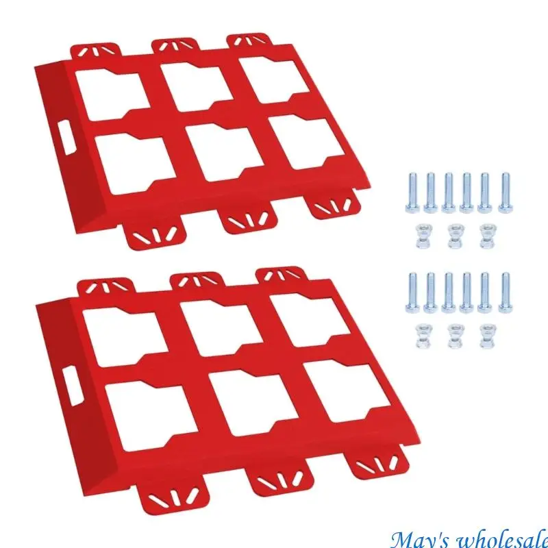 Upgrade Integral Mounting Plate for Packouts,High-Strength Half Width Plate Power Tool Storage Mounting Plate 448A