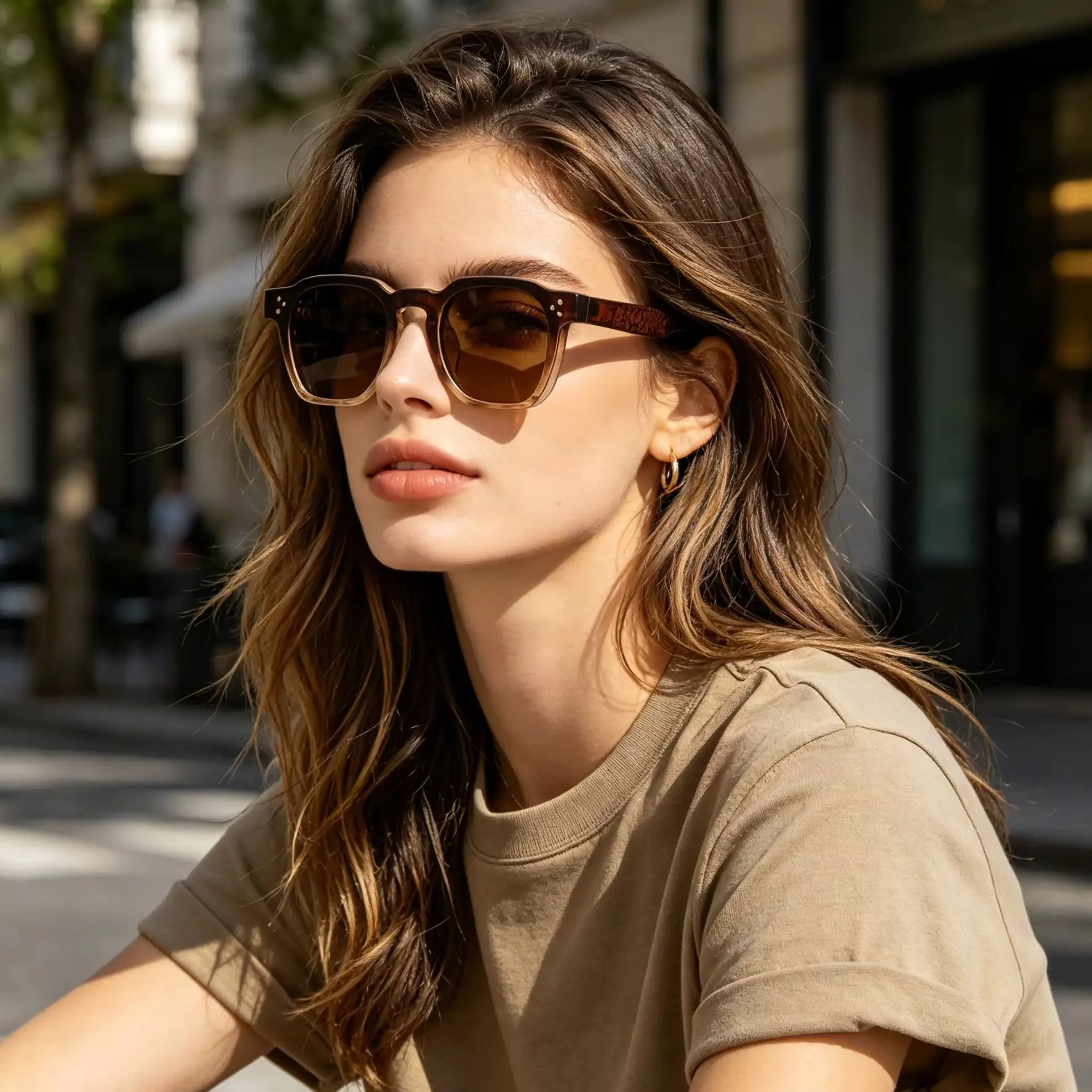CATERSIDE Retro Square Sunglasses Men Punk Fashion Brand Sun Glasses for Women Travel Party UV400 Summer Style Lunette De Soleil