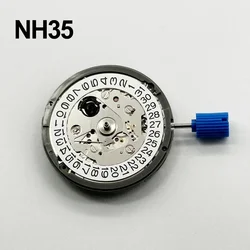 TMI Japan NH35 NH05 Automatic Mechanical Movement Day Date Set High Accuracy 24 Jewels Mod Watch NH Series Movement 21600 bph