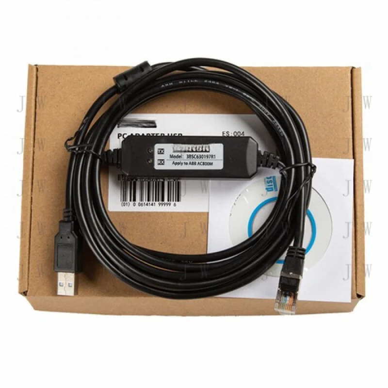 

DDZ 3BSC630197R1 for ABB AC800M TK212A Programming Cable Debugging Cable USB-RJ45 3m