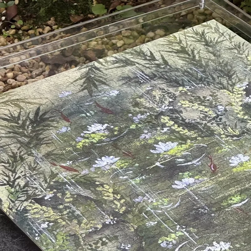 Chinese puzzle 500 pieces velvet touch 52x38cm