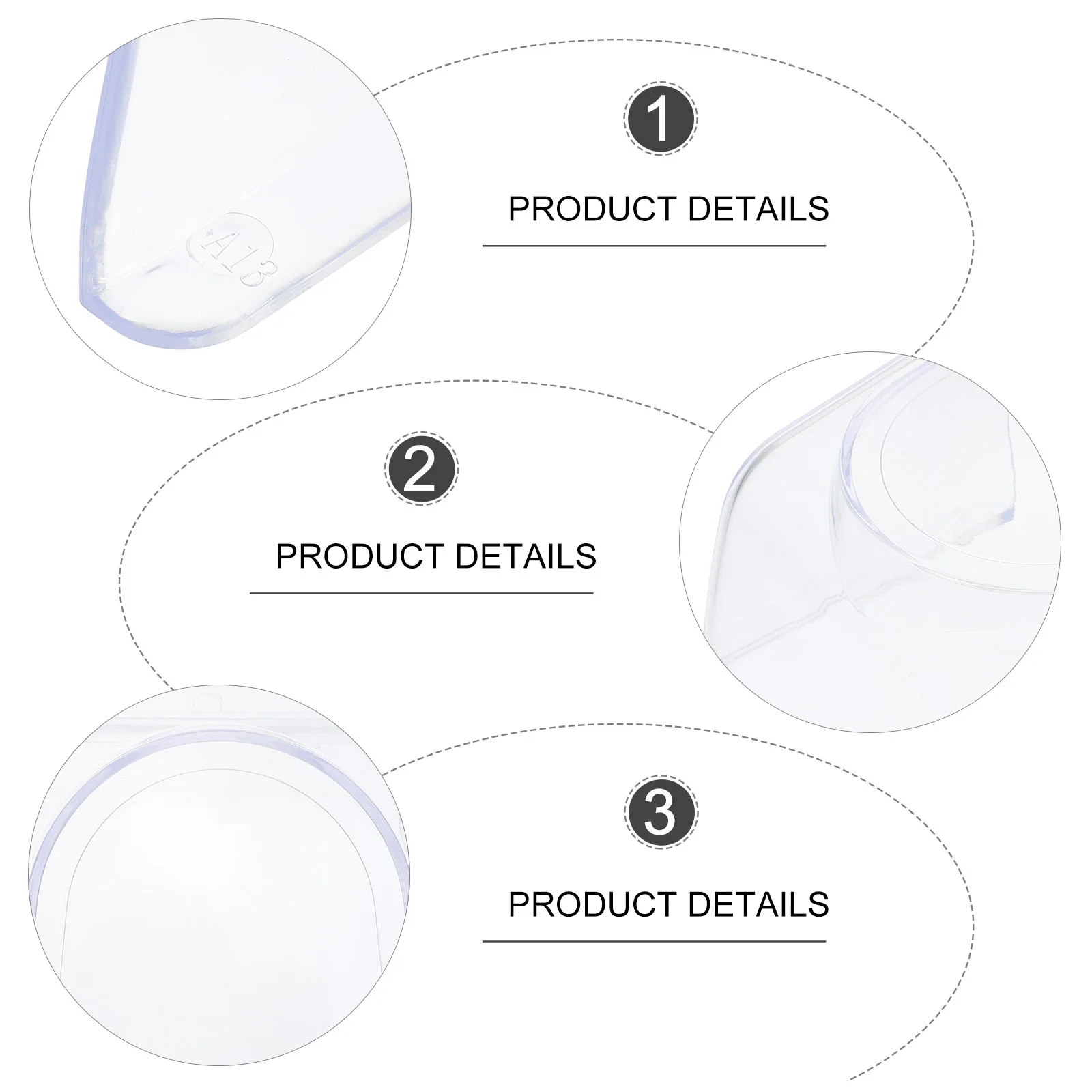 Waterproof Doorbell Rain Cover Plastic Protector Rainproof Cover for Fingerprint Access Control Attendance Machine Outdoor Use