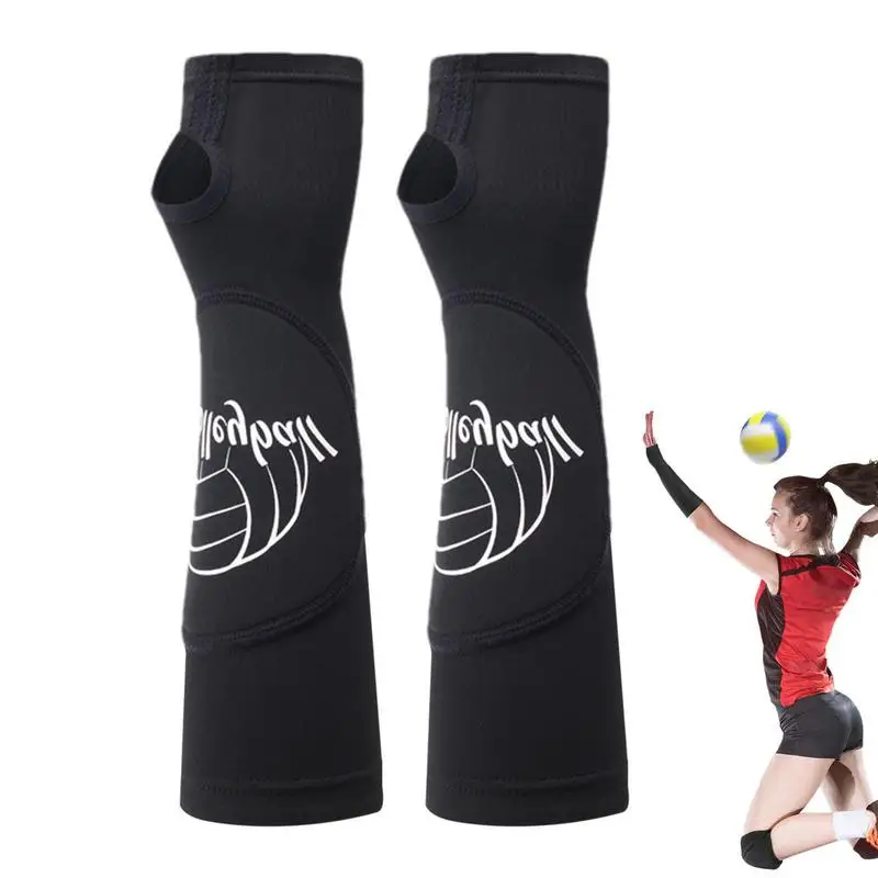 Volleyball Sleeves Elbow Arm Guards Sleeve For Women Volleyball Wrist Guard Arm Compression Sleeve For Basketball And Volleyball