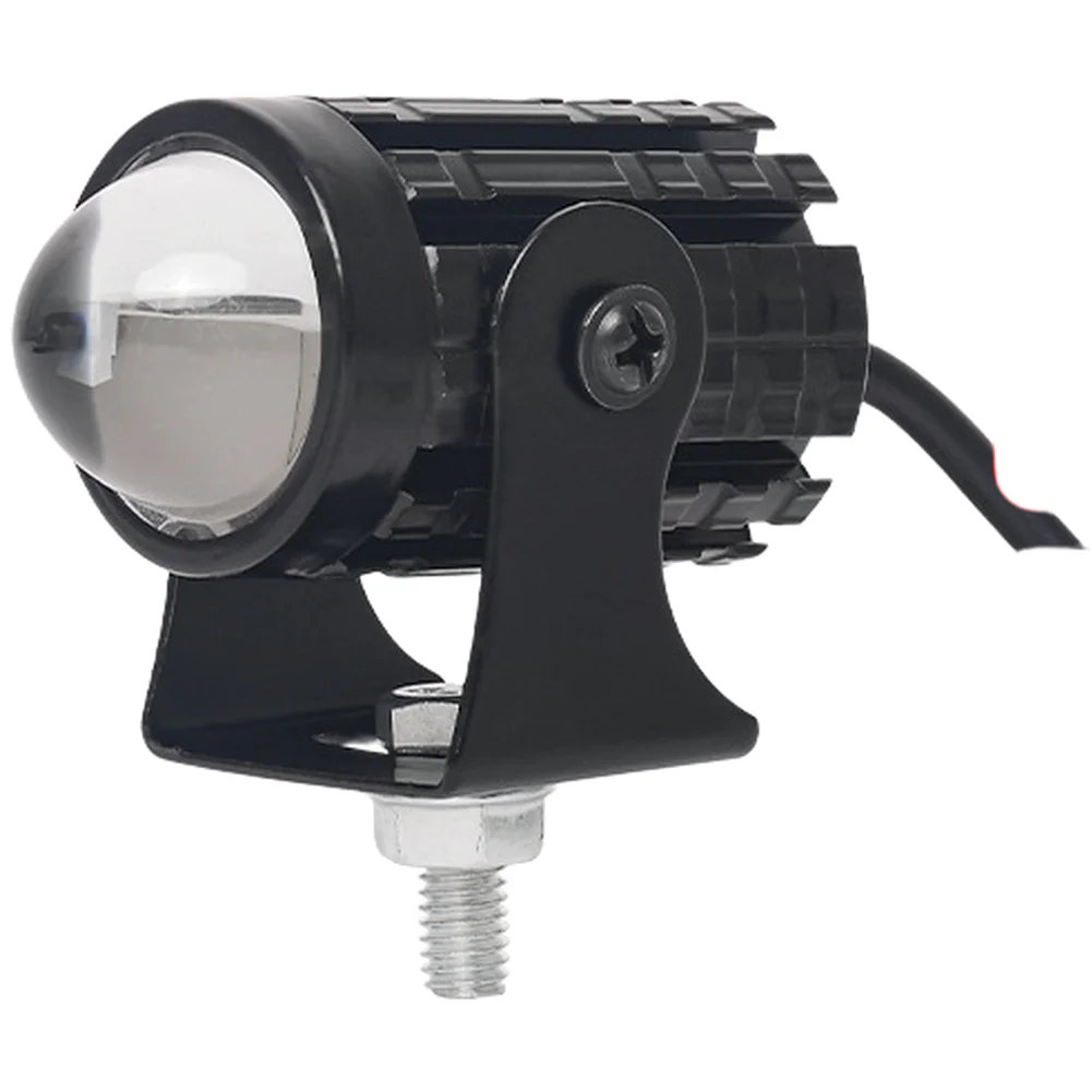 12-80V LED Motorcycle LED Spot Dual Light Modes White And Yellow IP67 Waterproof Protection Aluminum Heat Dissipation
