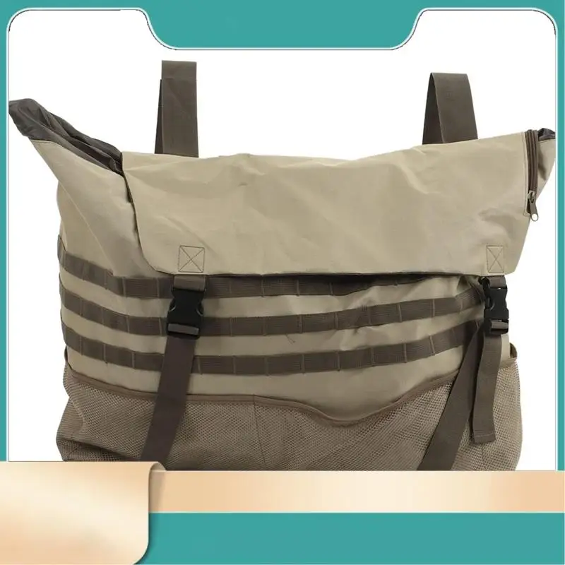 

Large Capacity Spare Tire Storage Bag, Universal For Wrangler JK JKU JL JLU Parts For Outdoor Off-Road Recovery Gear, Khaki-N31R