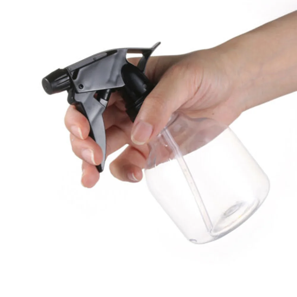 Ferramenta de barbeiro de plástico para penteado atomizador cabeleireiro nebulização spray garrafa de spray de água garrafas recarregáveis pulverizador de gatilho