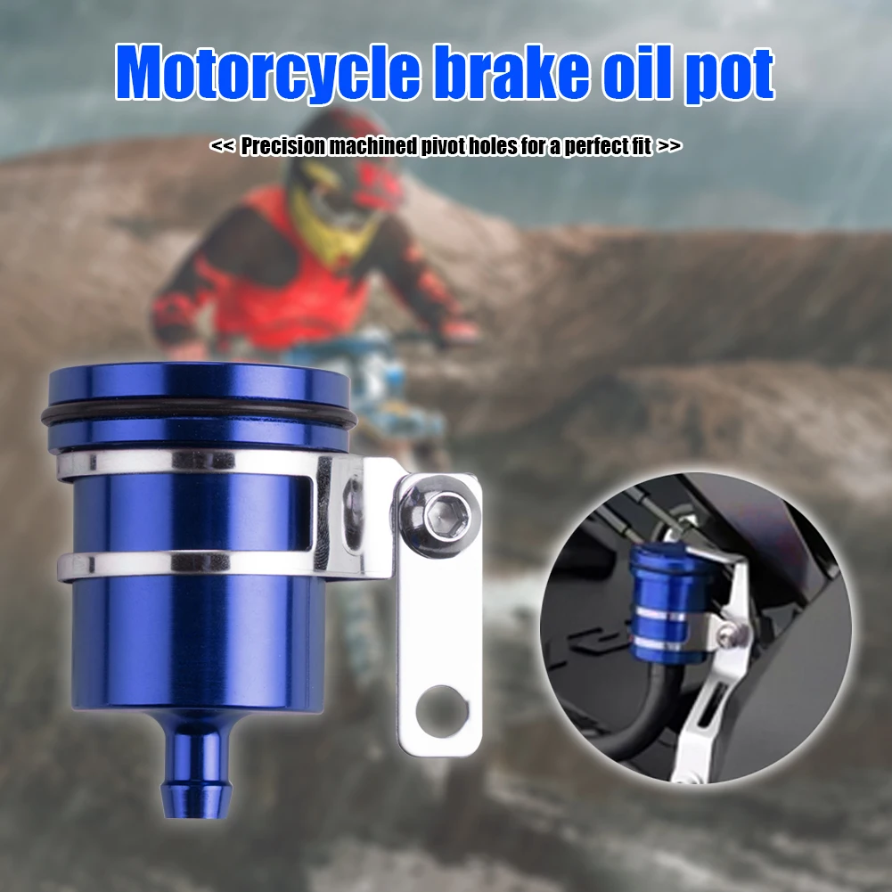 Cylindre de réservoir d'embrayage de moto en alliage d'aluminium, réservoir de liquide de frein de moto, tasse de liquide d'huile, accessoires de réaménagement de moto