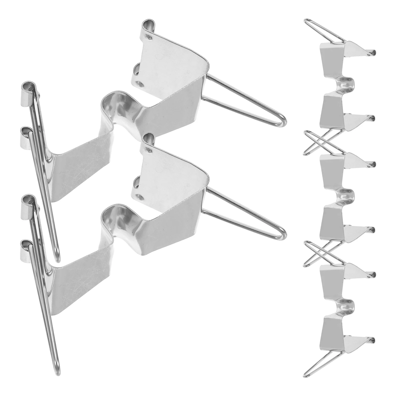 

5pcs Oil Canvas Clips Stainless Steel Wet Painting Holder Single Clamps Framing Small Metal Accessories For Artist