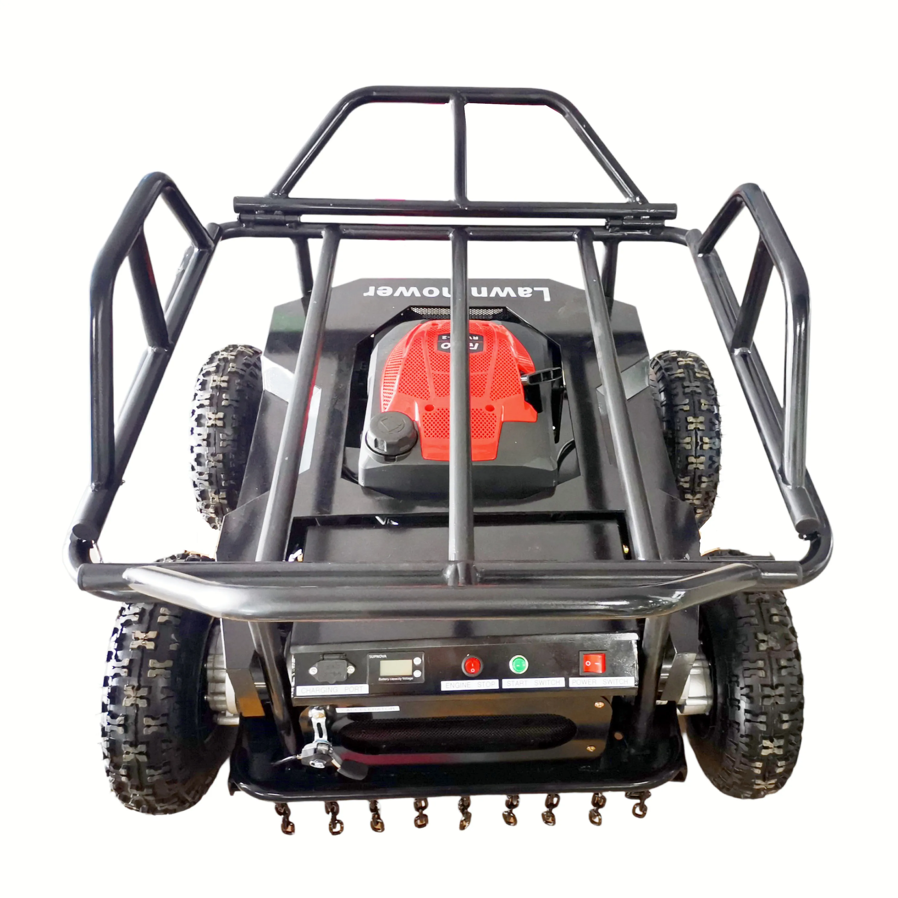 

ROBOT 4WD LAWN MOWER WITH REMOTE CONTROL