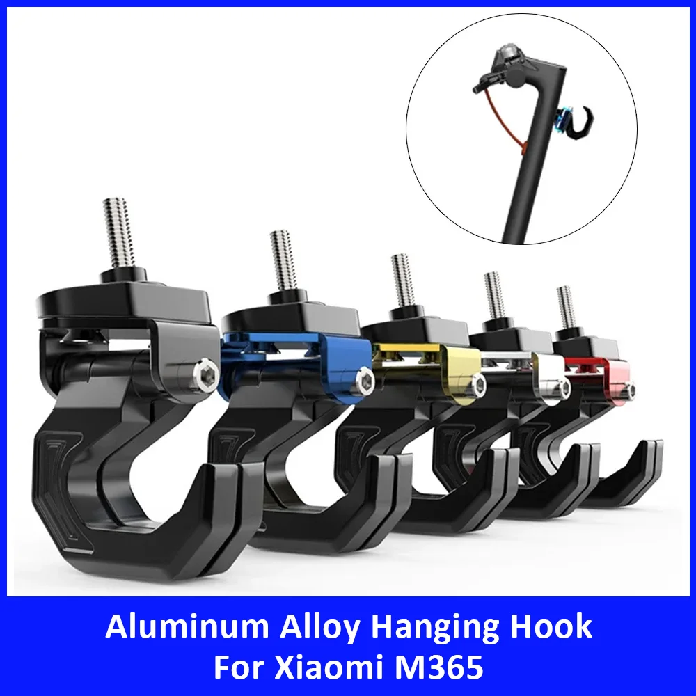 

Aluminum Alloy Hanging Hook for Xiaomi M365 Electric Scooter Accessorise Luggage Helmet Holder Carrier Hook Double Claw Hanger