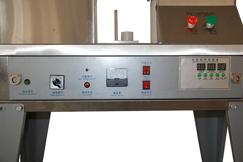 Semi-automatic Ultrasonic Plastic Tube Sealing Machine for Cos metic with Date and Batch Embossing