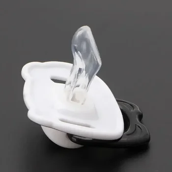 Placare Ciucci Baby Cartoon Animals stampa Safe Food Grade Silicone CuteBaby capezzoli rotondi e piatti Ciucci capezzolo