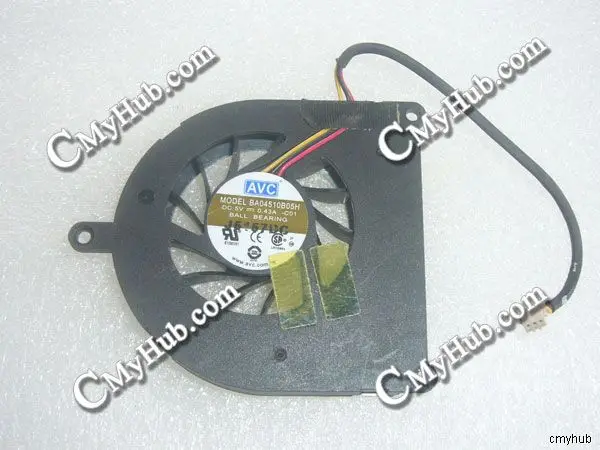 For AVC BA04510B05H-C01 DC5V 0.43A 3pin 3wire Cooling Fan BA04510B05H-C01