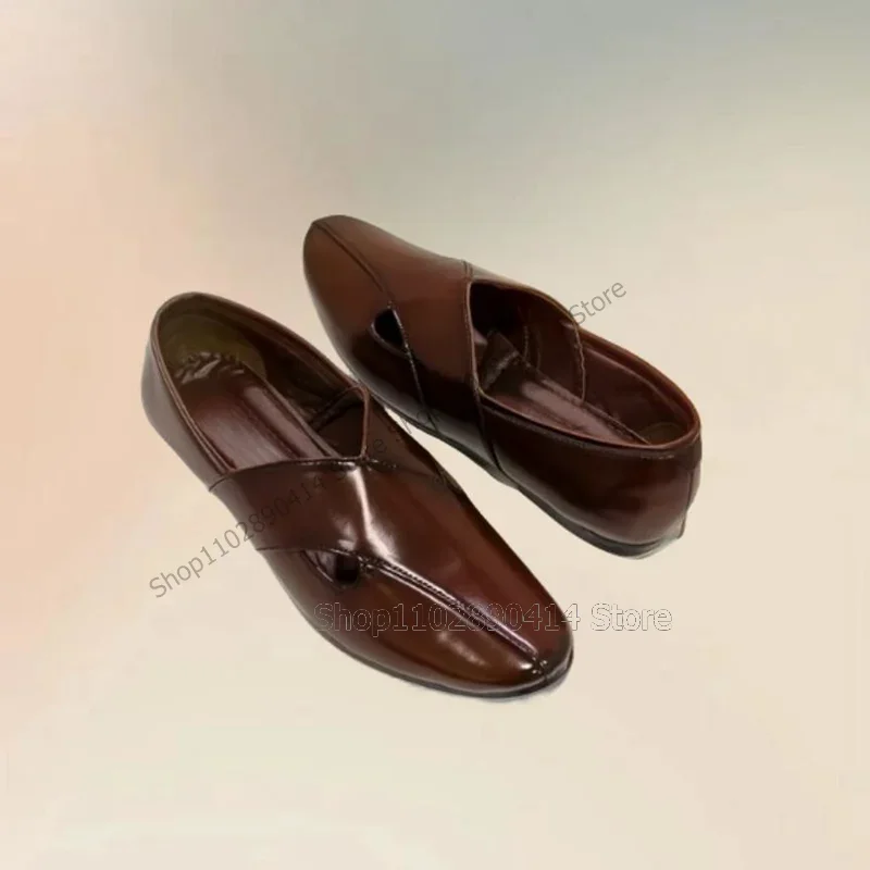 Рисунок 4 - Коричневые матовые кожаные пенни-лоферы