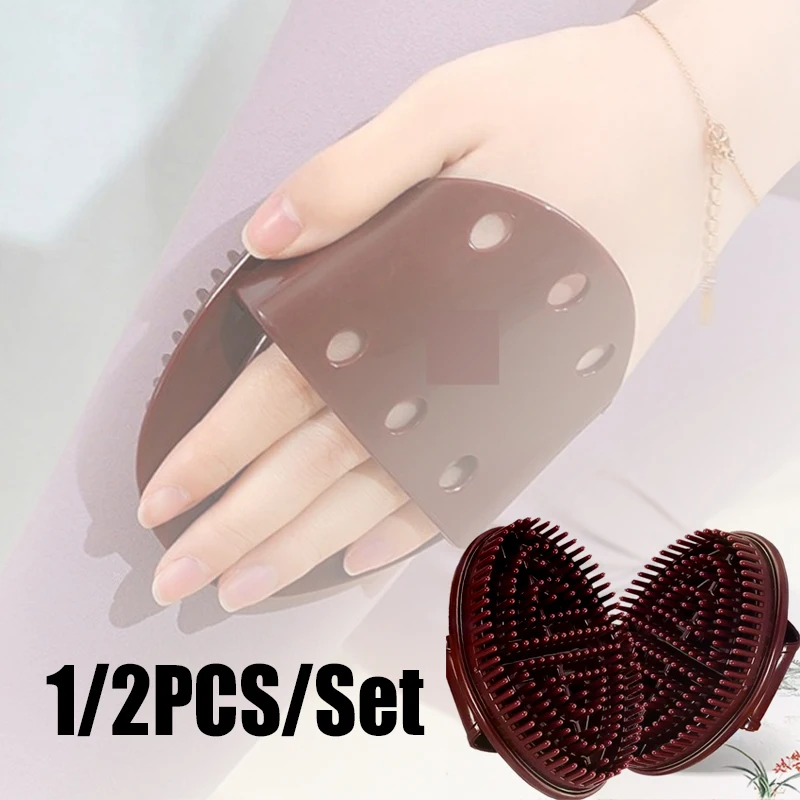 Massager Tool Silica Body Massager Brush Anti Cellulite Slimming Relaxing Scrub Massager Gua Sha Back Spa Massage Scraping Body