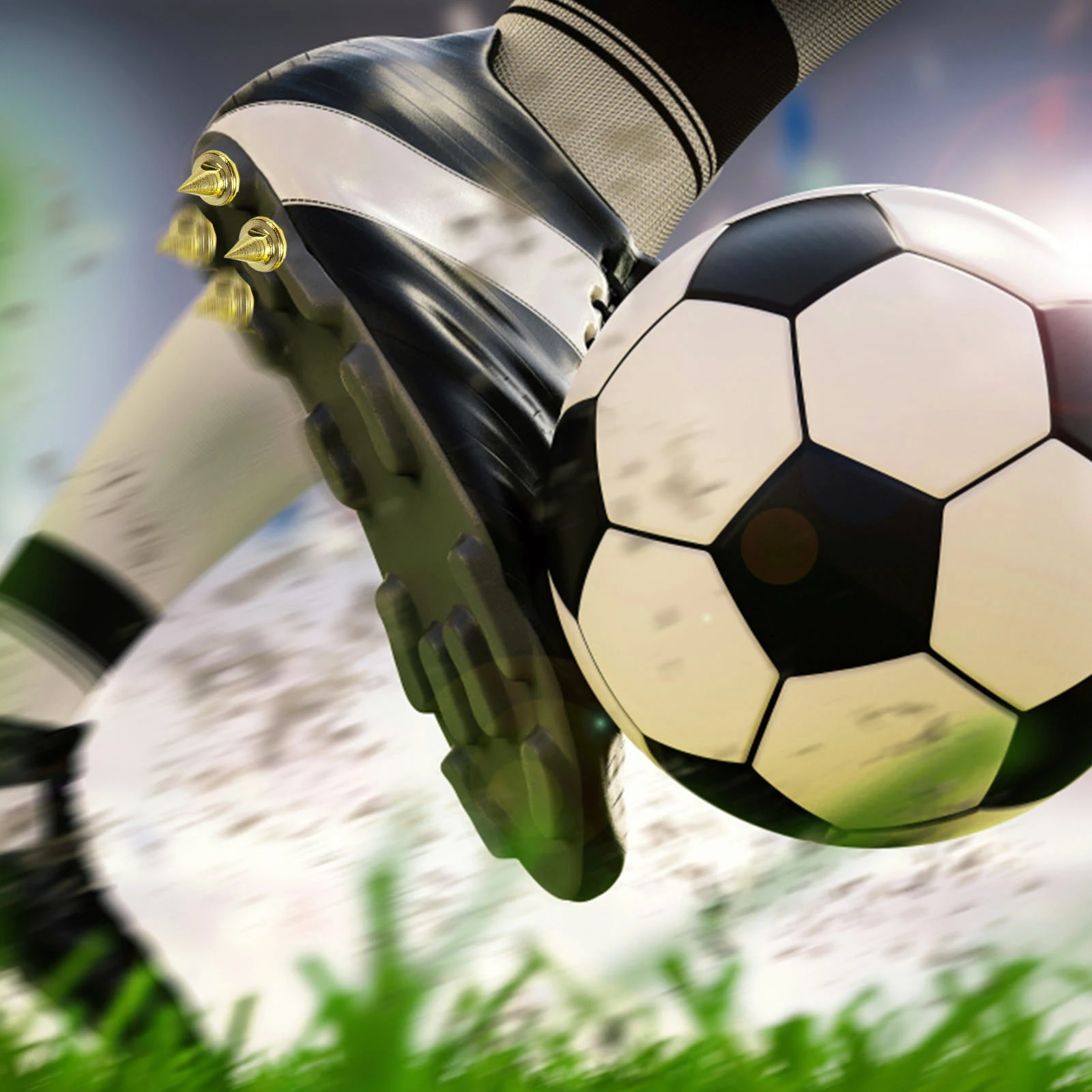 

1 set Track Spikes Set Replacement Metal Grass Golf Steel Easy Screw Long Jump Training Hiking Spikes Athletics Shoes