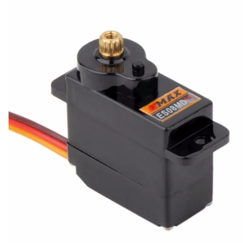 ES08MD Micro Metal Gear EMAX Digital Servo 1PCS Up ES08A ES08MA for Fix-Wing Drone RC Drone Airplane Racing Drone RC Model