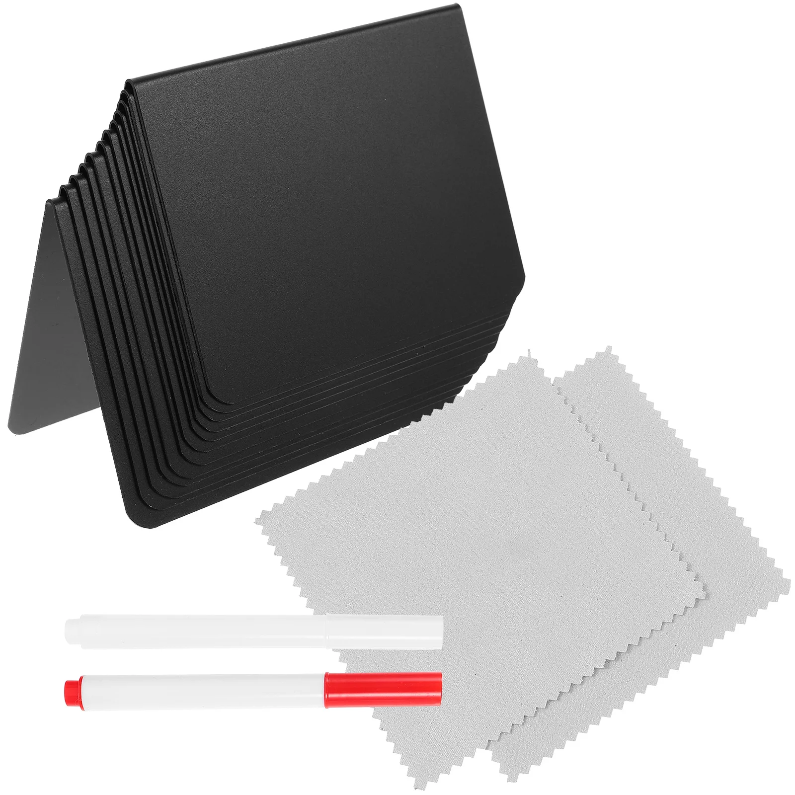 1Set Mini Blackboard Sign Blackboards Lightweight Portable Standing Mini Chalkboards Sign for Table Food Price Message Board