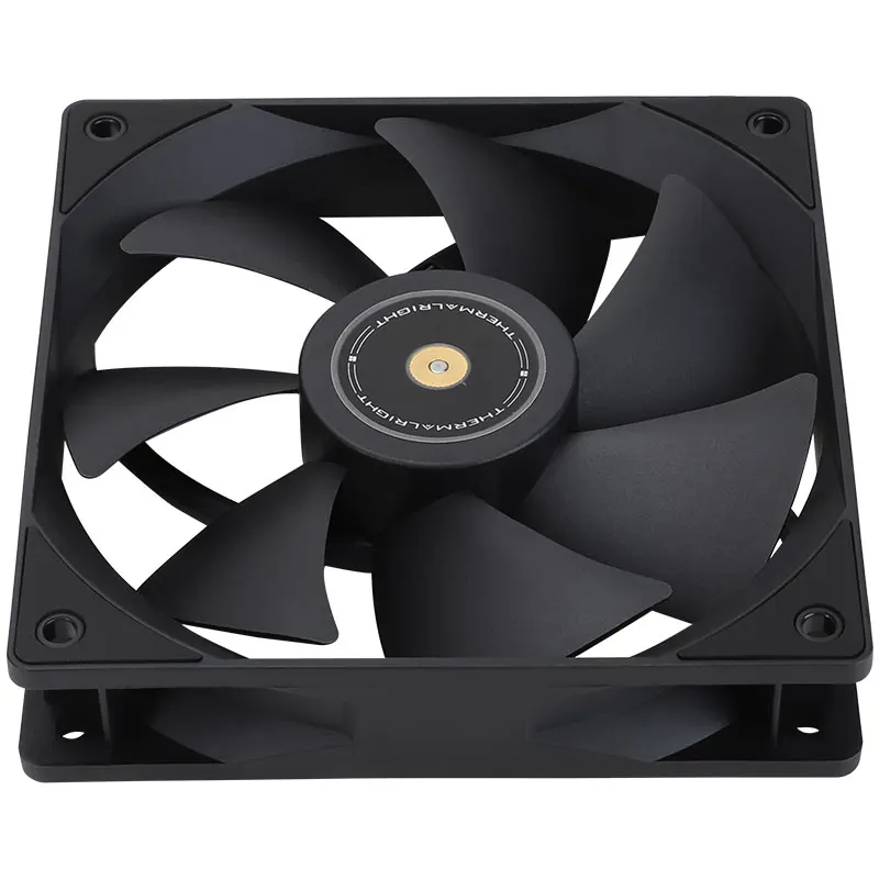 Thermalright-ventilador de equilibrio silencioso, disipador térmico PWM de 4 pines, rendimiento de rodamiento de bolas Dual, Enfriador de CPU de PC, TL-G12, 120MM