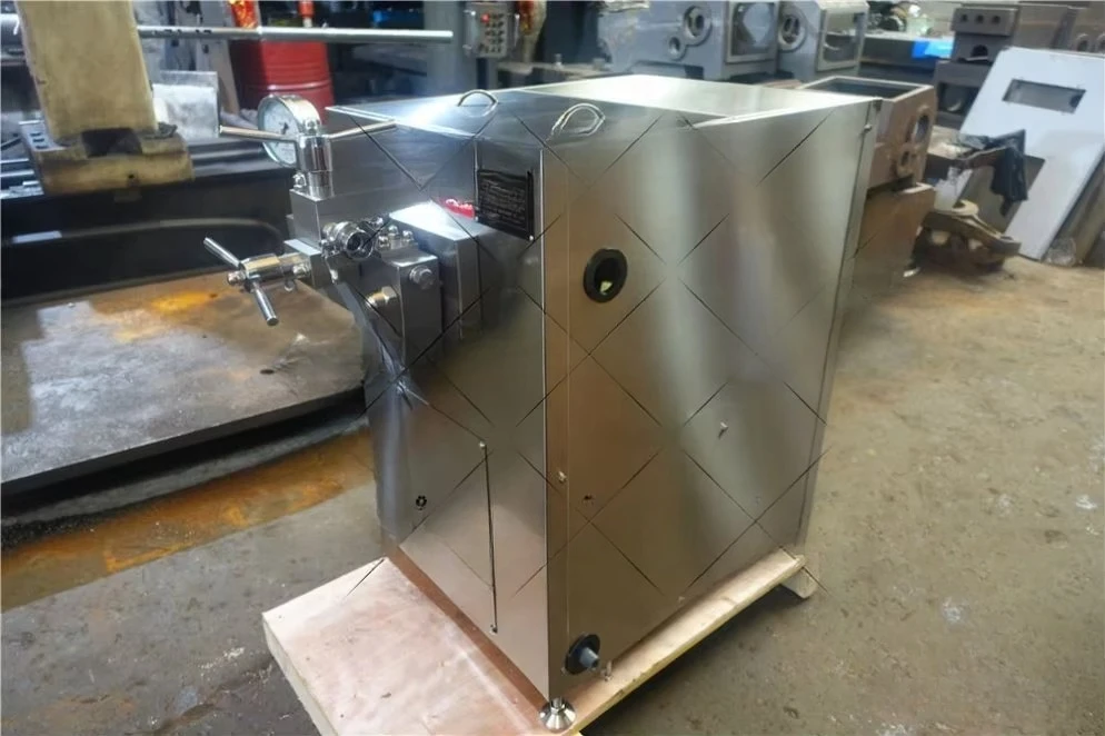 Large capacity frozen milk pasteurizer, homogenizer, turbo ice cream manufacturing