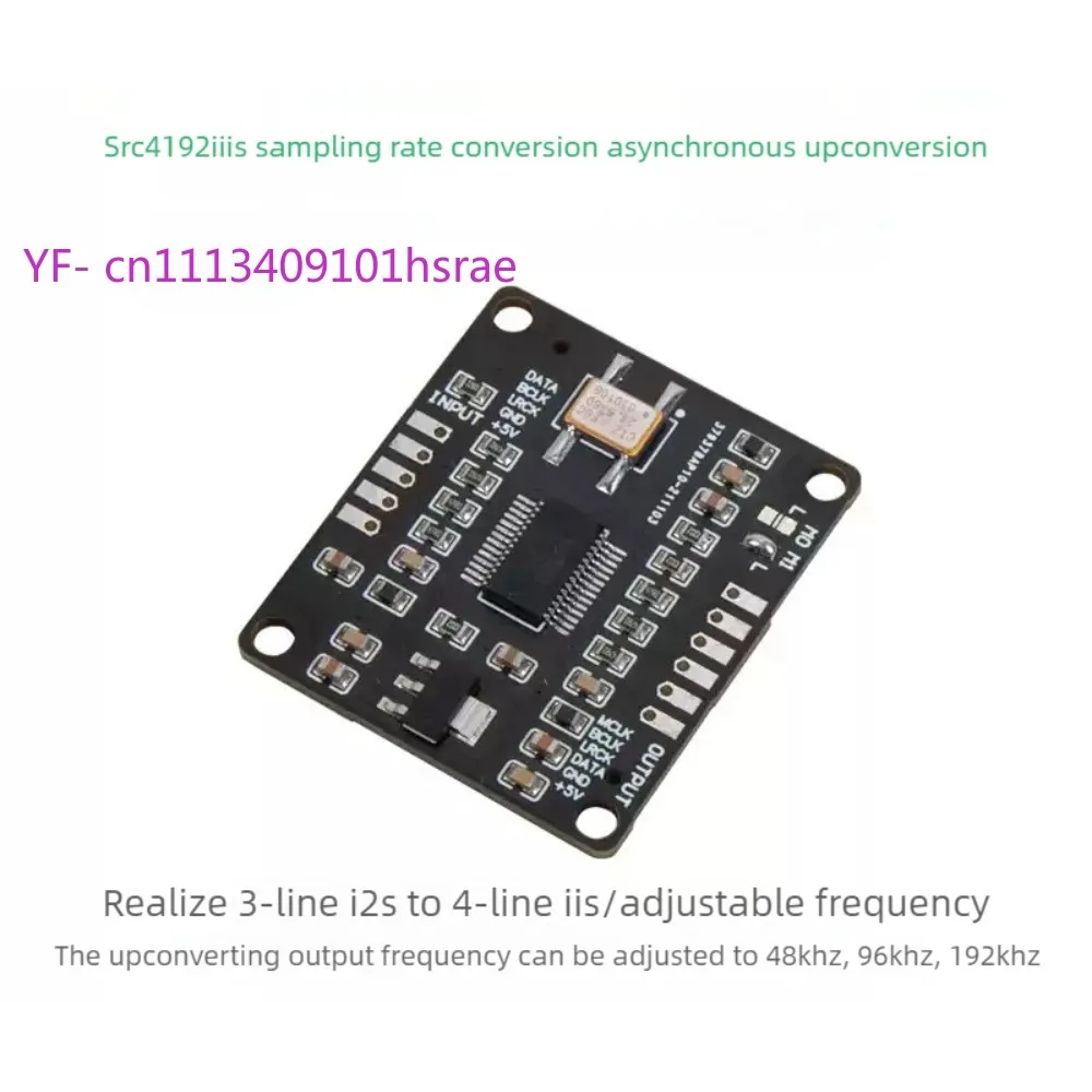 SRC4192I I2S Sample Rate Converter Asynchronous Up-Sampling Module CSR8675 Bluetooth MCLK 3-4 Wire