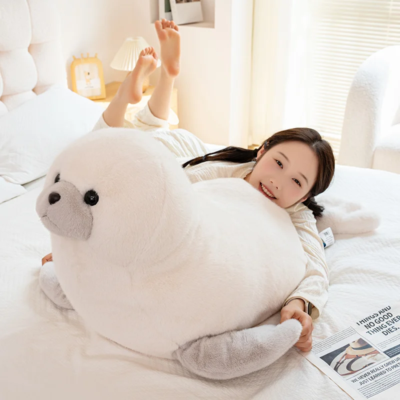 Ocean-inspired plush pillow product image