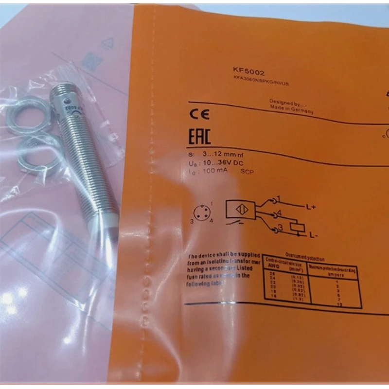 

Brand New Original KF5002 Capacitive Proximity Inductive Proximity Output Type PNP Normally Open KF5001 Fast delivery