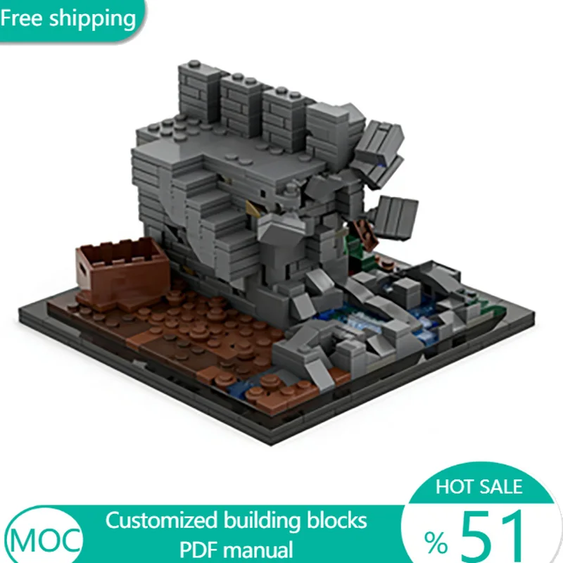 

535 деталей: Конструктор Star Battle Bettercallthemason MOC, модульный, настраиваемый, креативный дизайн, развивающая игрушка-конструктор для самостоятельной сборки, подарок