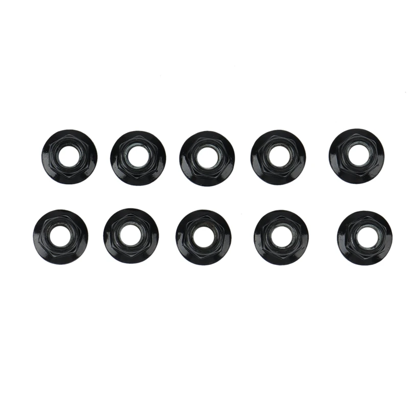 10PCS Metal 5Mm M5 Wheel Lock Flange Nuts For Arrma Traxxas 1/7 1/8 RC Car FPV Racing Drone