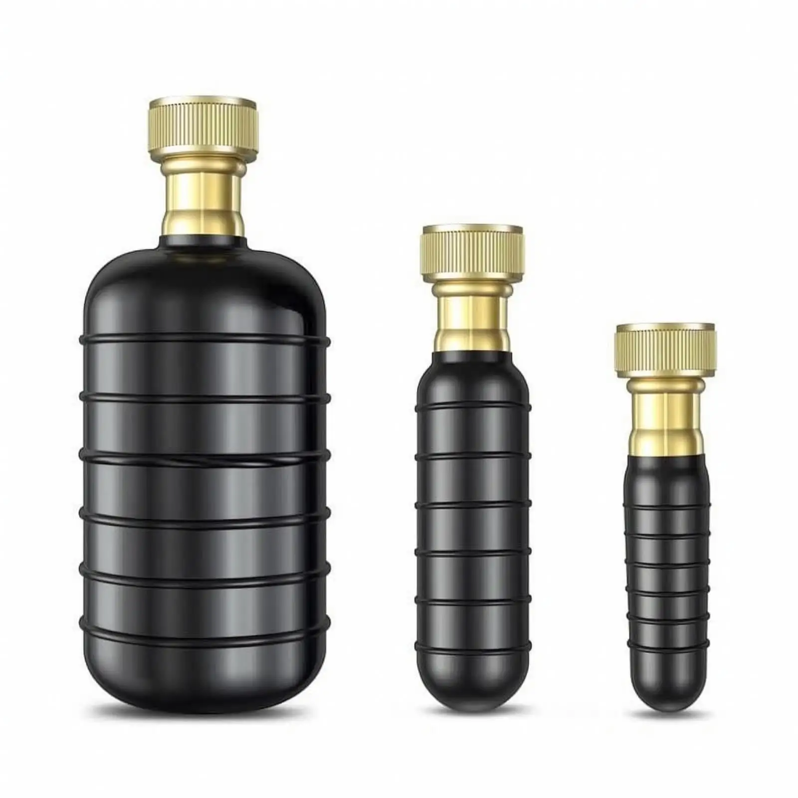 3 Pieces Drain Cleaning Bladder Threaded Drain Bladder Versatile for Plumbers
