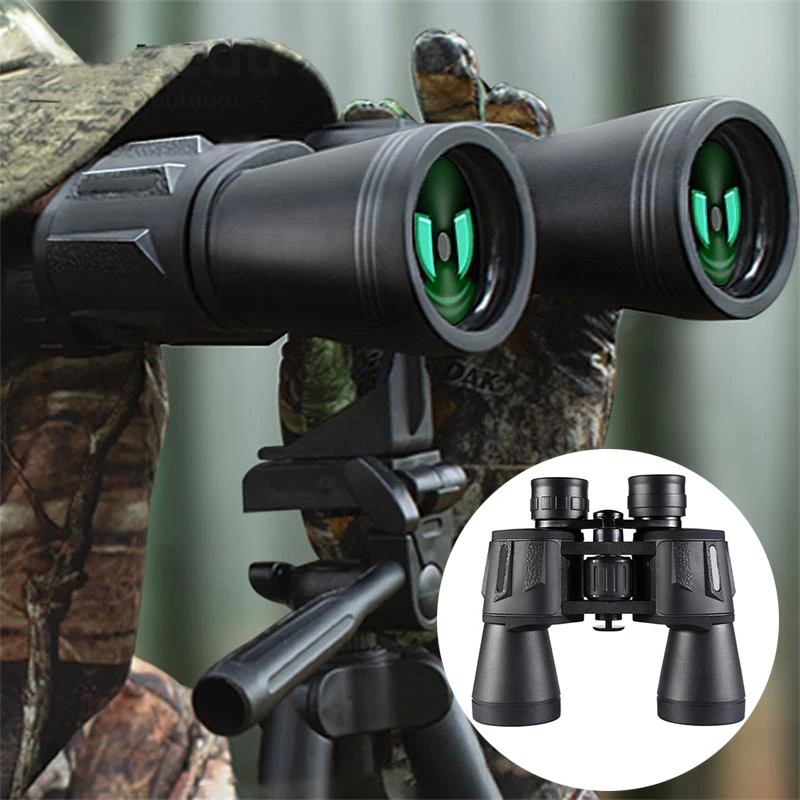 

50000M 20X50 Zoom HD BAK4-Prism Powerful Binoculars Long Range Professional Telescope For Outdoor Camping Travel