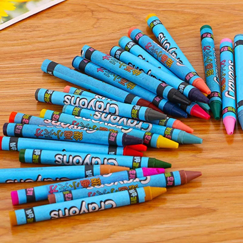 Crayons 8colors Washable and Erasable Color Crayons School Office Supplies Suitable for Beginners Crayon Painting Tools TMZ
