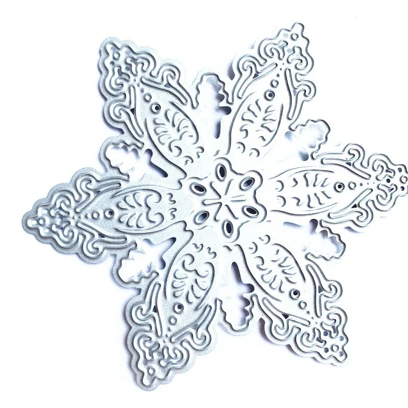 1pc Knife Die Scrapbook Etching   Snowflake Embossing Carbon Steel   Paper Art   Cut S