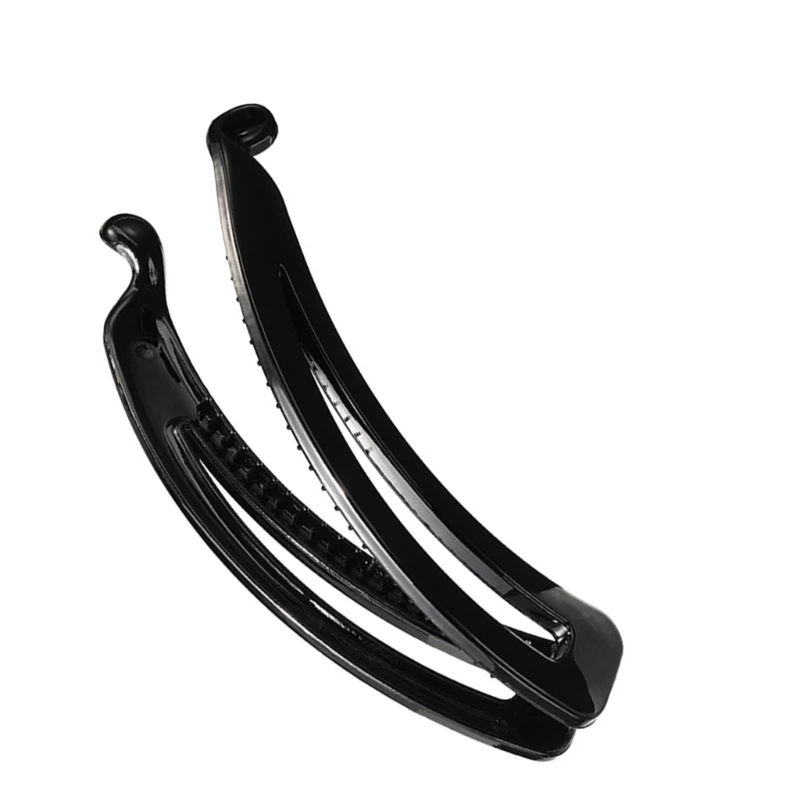  Plastic Hair Clip Secure High Ponytail Holder For Workouts Traveling Parties