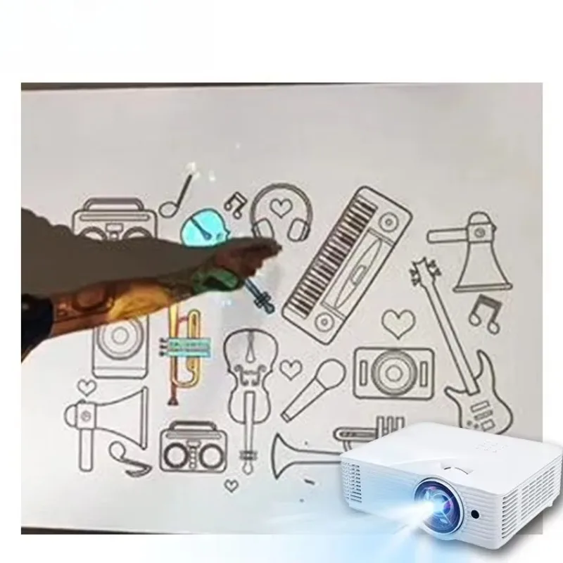 Hologram Equipment Art Educational Video Wall Kids Projector Music Games Magic Wall Interactive Projection