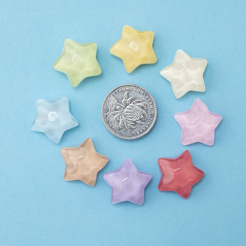 10pcs Mixed Colors Water Ripple Star Heart Shaped Fridge Magnet Home Decor Photo Message Note Holder Refrigerator Magnets