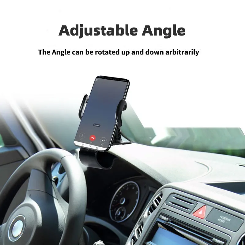 Universal Dashboard Car Mobile Phone Holder Clip Mount Stand GPS Display Bracket Car Holder Support for iPhone Samsung Xiaomi