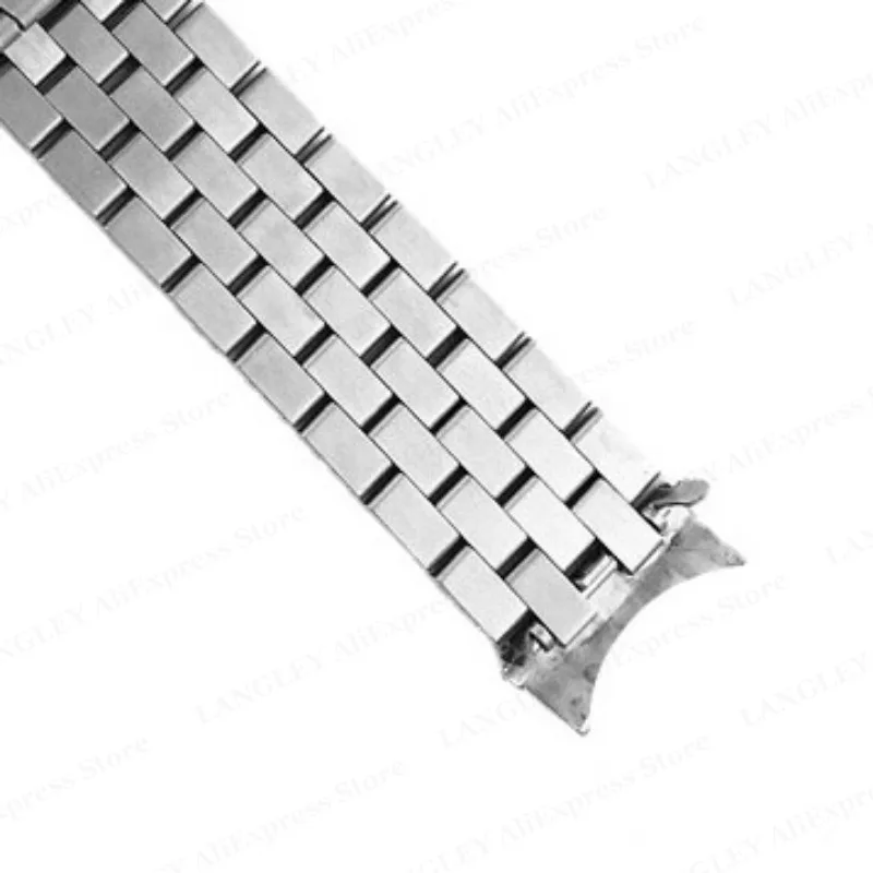 316L Stainless Steel Curved End Link for Seiko SKX009 SKX007 SKX173/175 Connector 20mm 22mm for Jubilee Watchband Adapters 2pcs