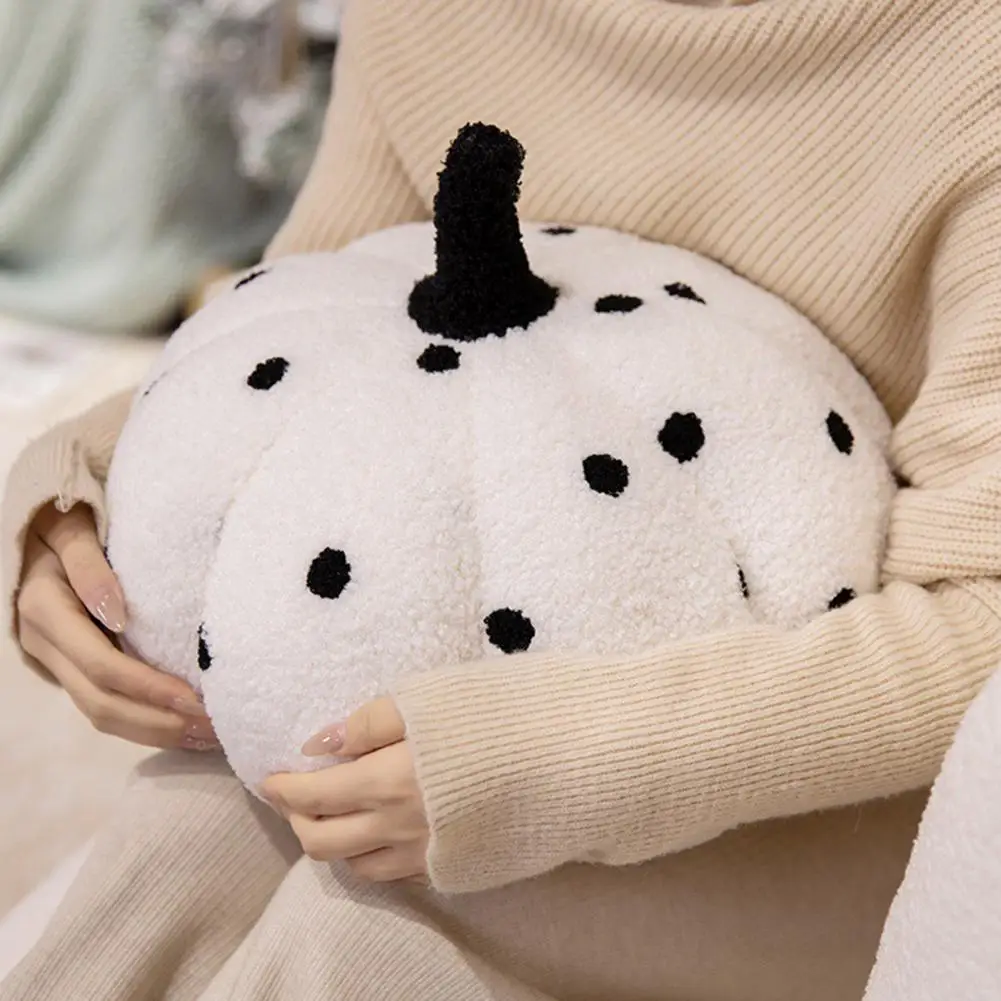 Pumpkin Shaped Throw Pillows Plush Pumpkin Throw Pillow Soft Decorative Stuffed Cushion Autumn Home Decor for Sofa Bed for Fall
