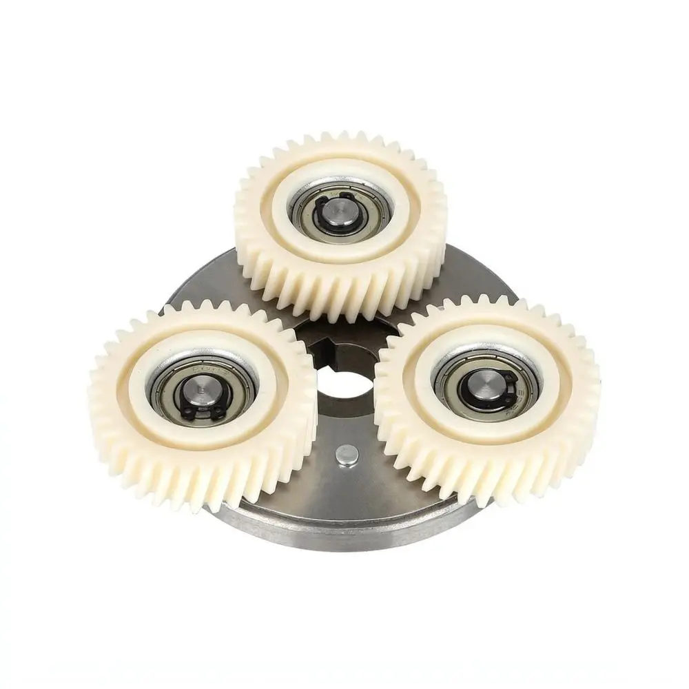 Scooter Motor Drive Gear Kit Nylon Helical Gears With Clutch Precise Transmission Replacement Parts For Daily Maintenance