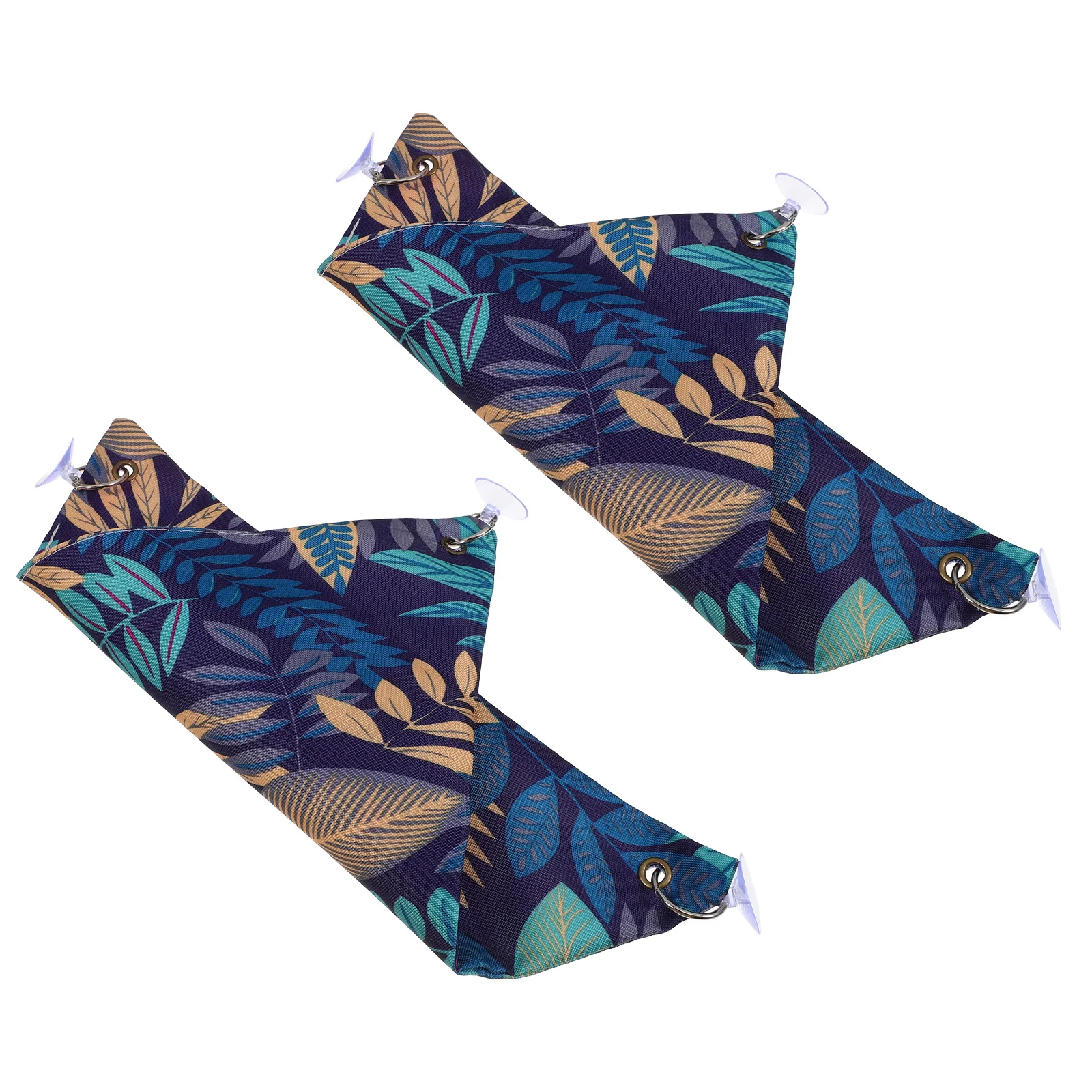 

2Pcs Reptile Hammock Durable Construction Soft Comfortable Resting Space Lizard Gecko Hamster Squirrel Hanging Bed Pet