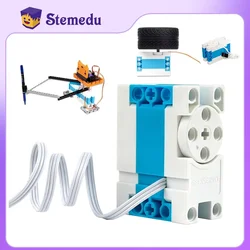 5KG Digital Servo Motor Geekservo 6V Programmable 360° Angle Controllable High Torque for Robotic Arms Compatible with Leduo