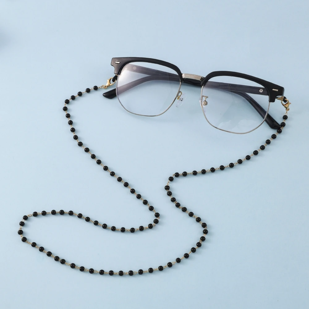 Modische Brillenkette mit Perlen und Blumen, Brillenband zum Aufhängen, Anti-Verlust-Brillenband, Maskenband, Damen-Sonnenbrillen-Kette – Detail 5