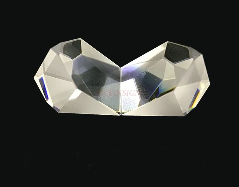 

Physics teaching instrument Roof prism 17*11*11mm optical glass special-shaped lens processing irregular polygon triangle prism