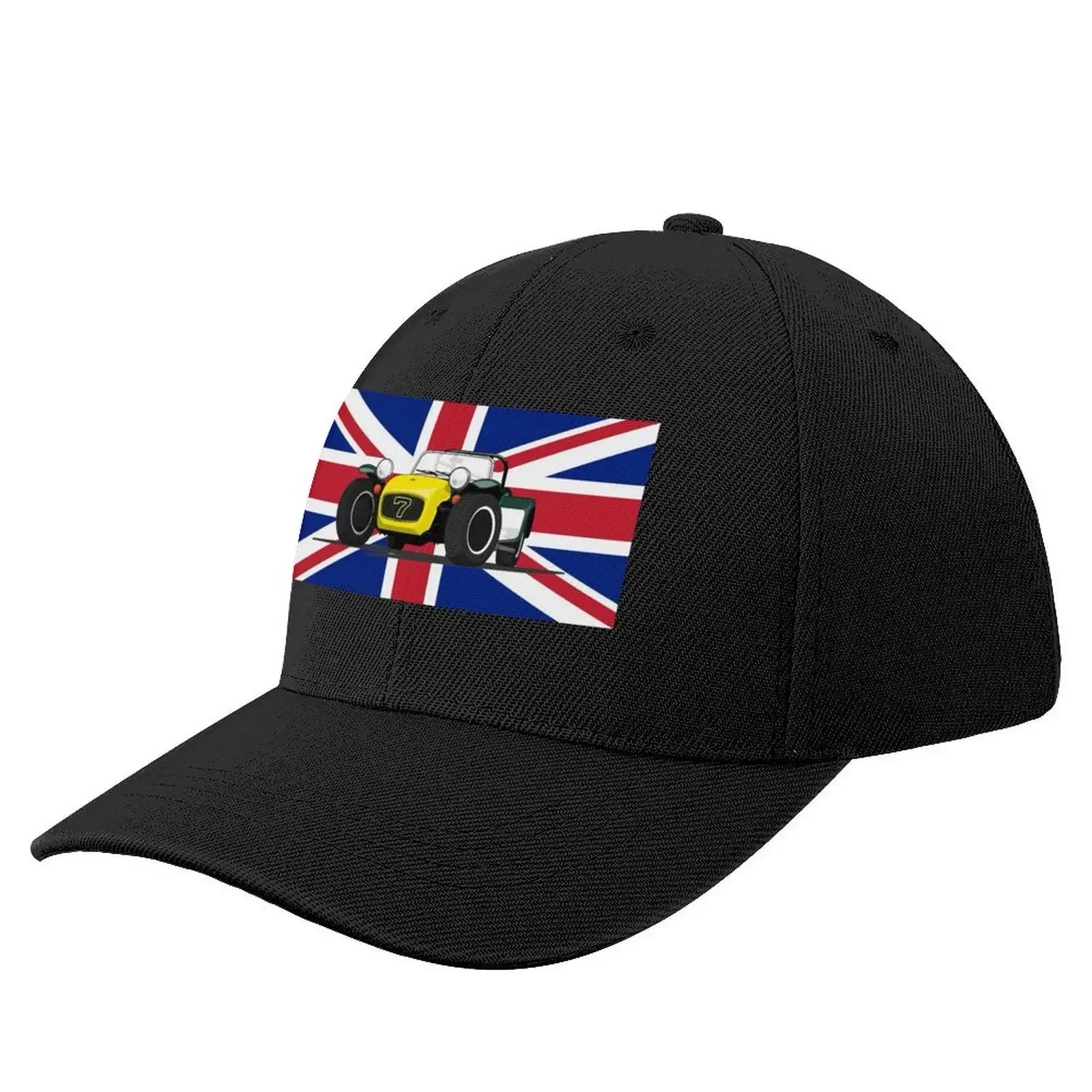 

THE LEGENDARY SEVEN & THE UNION JACK Baseball Cap Golf Hat Man Kids Hat Men's Caps Women's