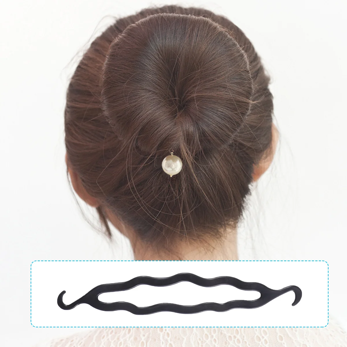 

71 шт., набор для приготовления шиньонов, булочка для волос, инструменты для укладки волос для женщин и девочек, легкие наборы для прически «сделай сам», подходят для толстых тонких вьющихся волос в салоне